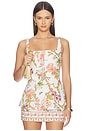 view 1 of 4 Peplum Top in Ivory