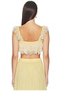 view 3 of 5 Ruffle Top in Yellow