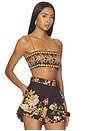 view 2 of 4 BIKINI BANDA BANDEAU in Brown