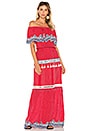 view 1 of 3 Off the Shoulder Dress in Red