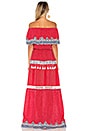 view 3 of 3 Off the Shoulder Dress in Red