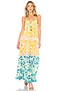 view 2 of 4 Clarion Maxi Dress in Blue & Yellow