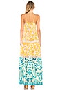 view 3 of 4 Clarion Maxi Dress in Blue & Yellow