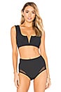 view 1 of 4 TOP BIKINI INES in Black