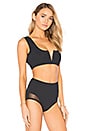 view 2 of 4 TOP BIKINI INES in Black