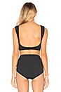 view 3 of 4 TOP BIKINI INES in Black