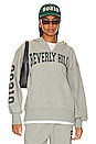view 1 of 4 Beverly Hills Hoodie in Heather Grey