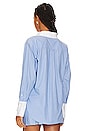 view 3 of 4 Beverly Hills Stripe Shirt in Blue & White Stripe