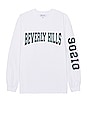 view 1 of 4 Beverly Hills Long Sleeve Tee in White