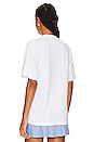 view 3 of 4 Beverly Hills Oversized Tee in White