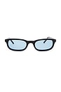 view 1 of 3 Flossie Wayfarer Sunglasses in Sky
