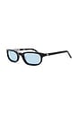 view 2 of 3 Flossie Wayfarer Sunglasses in Sky