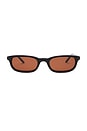 view 1 of 3 Flossie Wayfarer Sunglasses in Cedar