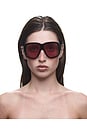 view 4 of 5 x REVOLVE Winnie Desert Sunglasses in Black