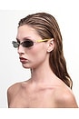 view 7 of 6 Hudson Sunglasses in Soot