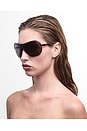 view 7 of 6 Stella Sunglasses in Ash