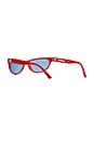 view 3 of 3 Matlock Sunglasses in Hot Sky