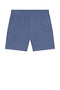 view 1 of 4 Spacedye Unlimited Men's Short in Ocean Indigo Heather