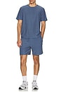 view 4 of 4 Spacedye Unlimited Men's Short in Ocean Indigo Heather