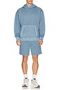 view 4 of 4 Beach Washed Terry Short in Washed After Dark Navy