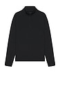 view 4 of 4 Warm Up Quarter Zip Pullover in Black