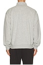 view 2 of 4 LuxeFleece Half Zip Pullover in Light Heather Grey