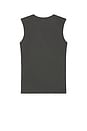 view 2 of 3 Featherweight Freeflo Muscle Tank in True Grey Heather