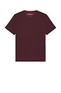 view 1 of 4 Always Beyond Crew Tee 2.0 in Midnight Burgundy Heather