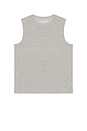 view 4 of 4 Featherweight Free Flo Muscle Tank in Silver Mist