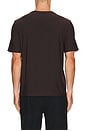 view 2 of 4 T-SHIRT RAS DE COU FEATHERWEIGHT in Dark Chocolate Heather