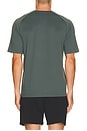 view 2 of 4 All in Active Tee in Slate Green