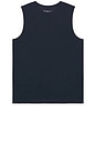 view 1 of 3 Featherweight Freeflo Muscle Tank in Nocturnal Navy
