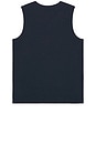view 2 of 3 Featherweight Freeflo Muscle Tank in Nocturnal Navy