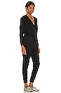 view 2 of 3 Overlapping Jumpsuit in Black