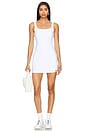 view 1 of 3 Spacedye Court Appeal Mini Dress in Cloud White