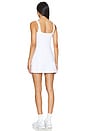 view 3 of 3 Spacedye Court Appeal Mini Dress in Cloud White