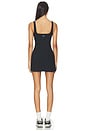 view 3 of 3 Spacedye Court Appeal Mini Dress in Darkest Night