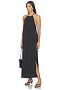 view 1 of 3 Halter Dress in True Black