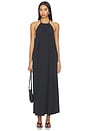 view 2 of 3 Halter Dress in True Black
