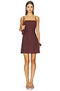 view 1 of 3 Softwash Linen Seaside Mini Dress in Iced Mocha