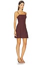 view 2 of 3 Softwash Linen Seaside Mini Dress in Iced Mocha