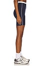 view 3 of 6 Spacedye Trophy Shorts in Nocturnal Navy & Cloud White