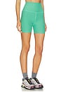 view 2 of 6 Spacedye Short in Bright Emerald Heather