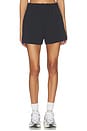 view 1 of 6 Stretch Woven Short in True Black