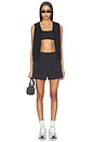 view 5 of 6 Stretch Woven Short in True Black
