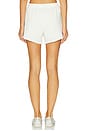 view 4 of 6 Fade Out Mid Rise Short in Washed Vintage White