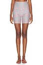view 1 of 6 ШОРТЫ ДЛЯ БАЙКА SOFTMARK in Sunwashed Gingham