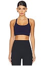 view 1 of 4 Power Beyond Strive Long Line Bra in After Dark Navy