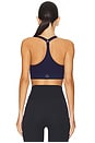 view 3 of 4 Power Beyond Strive Long Line Bra in After Dark Navy