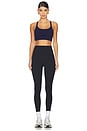 view 4 of 4 Power Beyond Strive Long Line Bra in After Dark Navy
